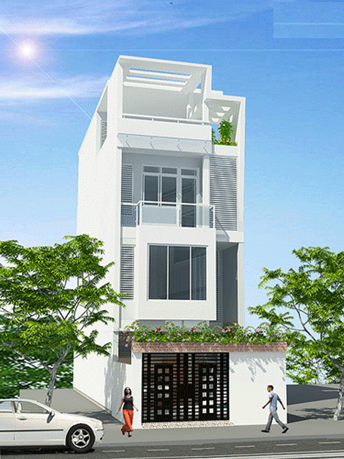 Thiết kế thi công xây nhà 3 tầng trọn gói tại Hà Đông