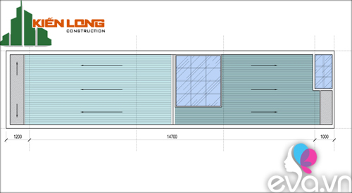 Tư vấn xây nhà phố 2 tầng đẹp, rẻ - 3